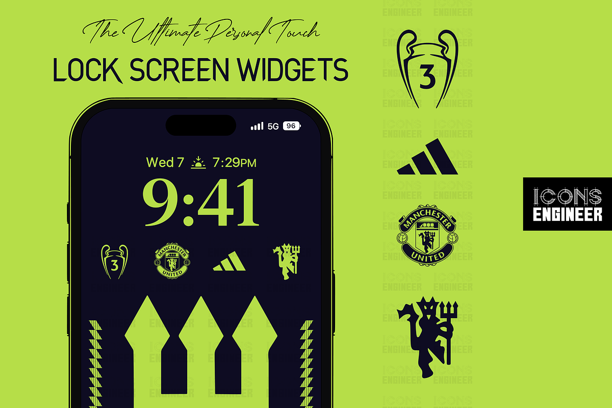 Man United Theme Pack | Third Kit, an Icon by IconsEngineer (Photo 6 of 11)