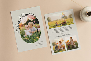 Christmas Card Template CC202