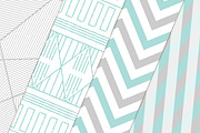 Mint & Ice 50 Pattern Set, a Pattern Graphic by Pip Sweet (Thumbnail 4 of 4)