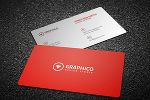 Clean Corporate Business Card - 18