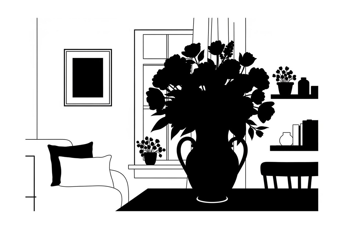 50 Botanical Garden Silhouette bundl, an Illustration by Designs_River (Photo 2 of 51)