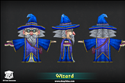 Wizard, a Characters & Person 3D Model by Meshtint Studio (Thumbnail 4 of 4)