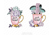 Spa Relax Pamper Clip art, Makeup, an Illustration by Collart Studio (Thumbnail 4 of 9)
