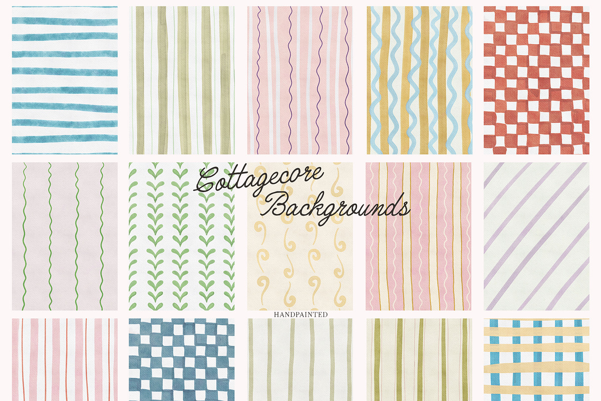 FOLK Frames & Backgrounds, an Illustration by SunnyAfternoons (Photo 10 of 12)