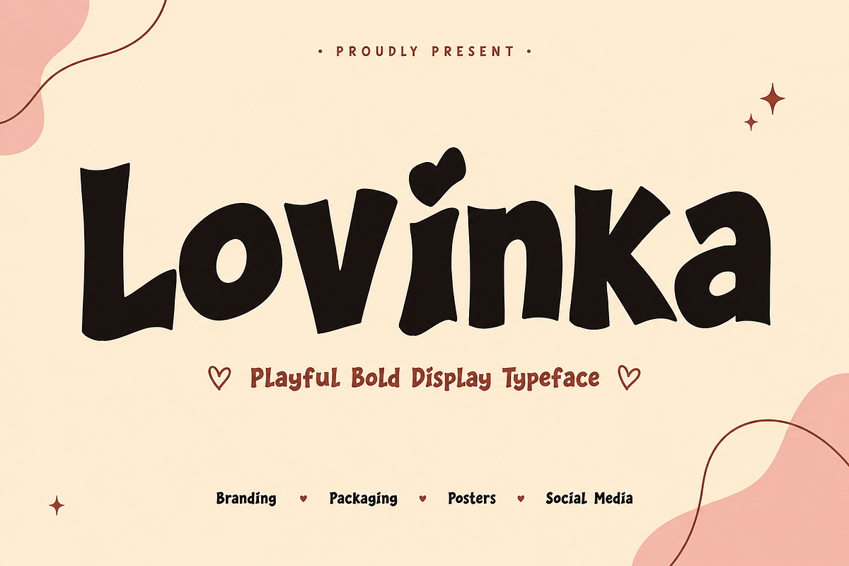 Lovinka Display – Bold Display Font, a Slab Serif Font by Wow Magic (Photo 1 of 5)