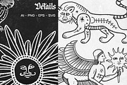 Imaginary Creatures Illustration, an Illustration by Tekuni (Thumbnail 8 of 14)