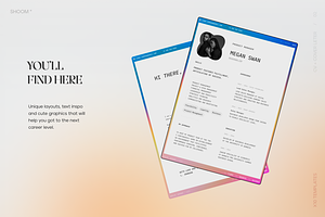 Modern Resume Bundle: 10 PRO Themes