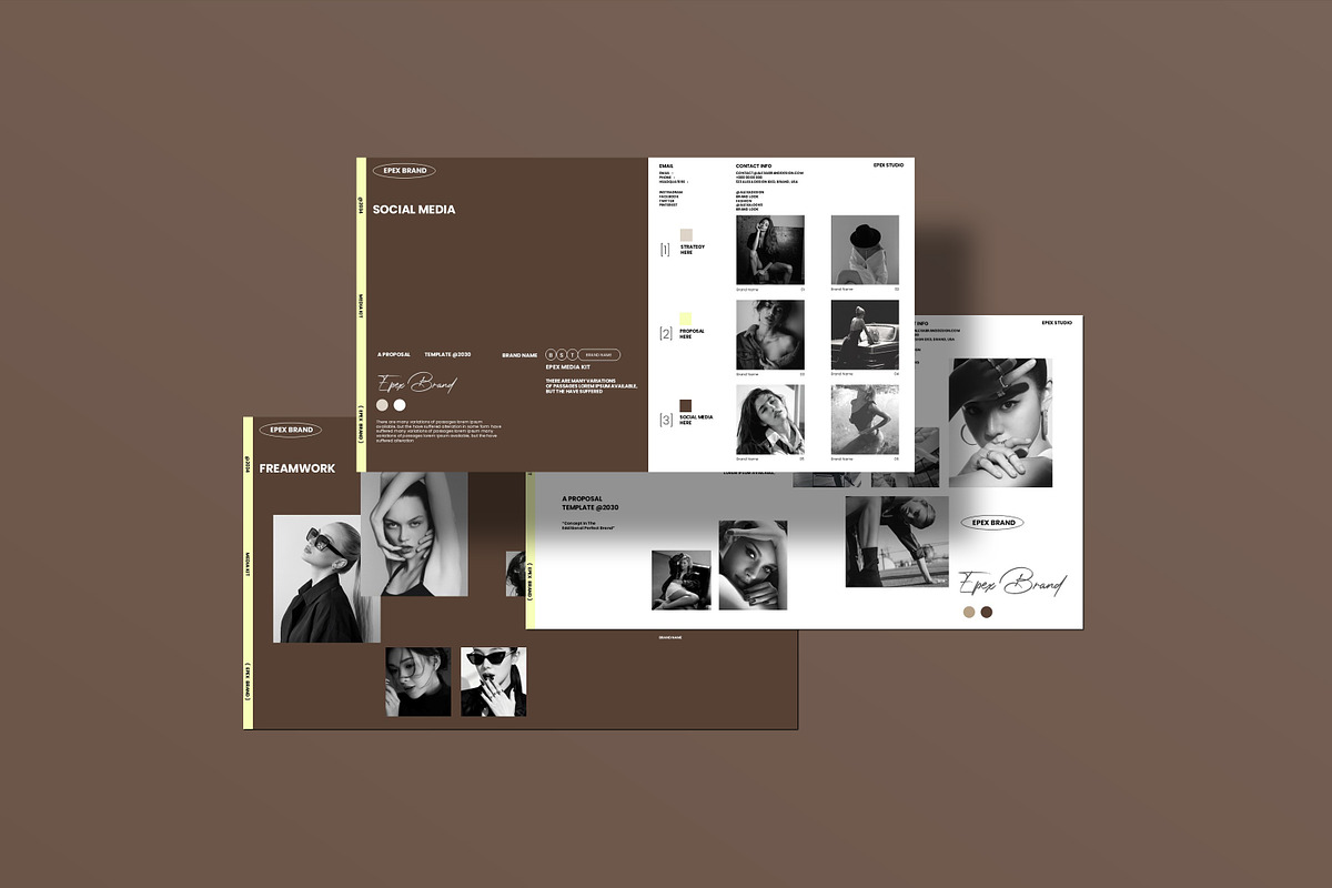 EPEX | Social Media Kit Template, a Presentation Template by Slide-Agency (Photo 5 of 11)