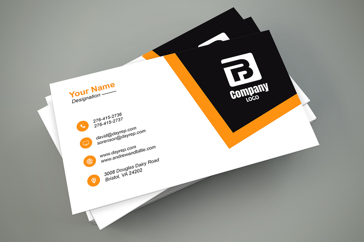 Corporate Agency Busines Card Template preview 6
