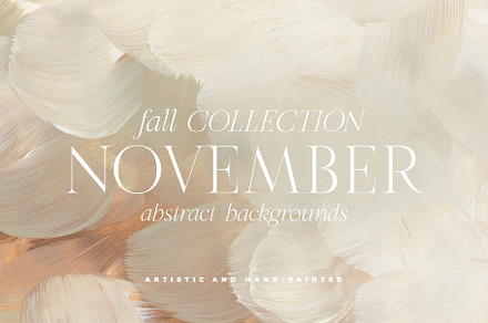 November Abstract Backgrounds, a Texture Graphic by Basia Stryjecka