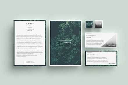 J U N I P E R  Letterhead + Comps