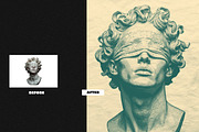 Engraved Square, Poster Photo Effect, a Layer Style Add-On by dokudokunomi (Thumbnail 4 of 4)