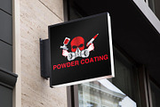 Powder coating logo, a Branding & Logo Template by ND Creative (Thumbnail 2 of 3)