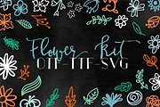 Flower Kit - Dingbat, a Symbol Font by CraftyLittleNodes (Thumbnail 1 of 4)