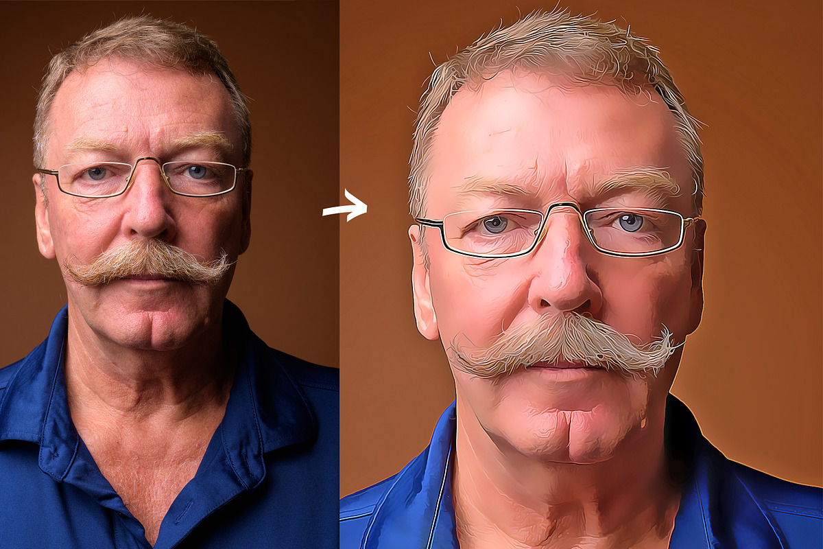 Cartoonic Photoshop Action, an Action Add-On by MRI STUDIO (Photo 2 of 13)
