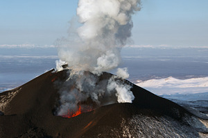 Landscape eruption volcano kamchatka, a Nature Photo by Alexander-Piragis