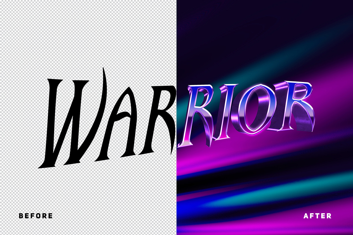 80s Text and Logo Effects, a Layer Style Add-On by MahmoudWally (Photo 12 of 12)