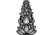 Decorative Flower Panel Vector, an Object Graphic by Designer_Momina (Thumbnail 9 of 19)