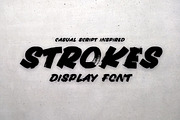 Strokes by EJTee, a Script Font by Lettering Shop by EJ (Thumbnail 2 of 5)