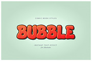Comic and Cartoon Text Effects (AI), a Layer Style Add-On by Vector Galore (Thumbnail 5 of 11)