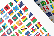 Square Flags (230 Vector Flags), a Solid Icon by alpercakici (Thumbnail 4 of 4)