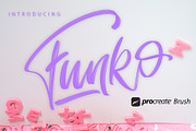 Funko Procreate Brush, a Brush Add-On by Angelo Knf | Anko Studio (Thumbnail 1 of 5)