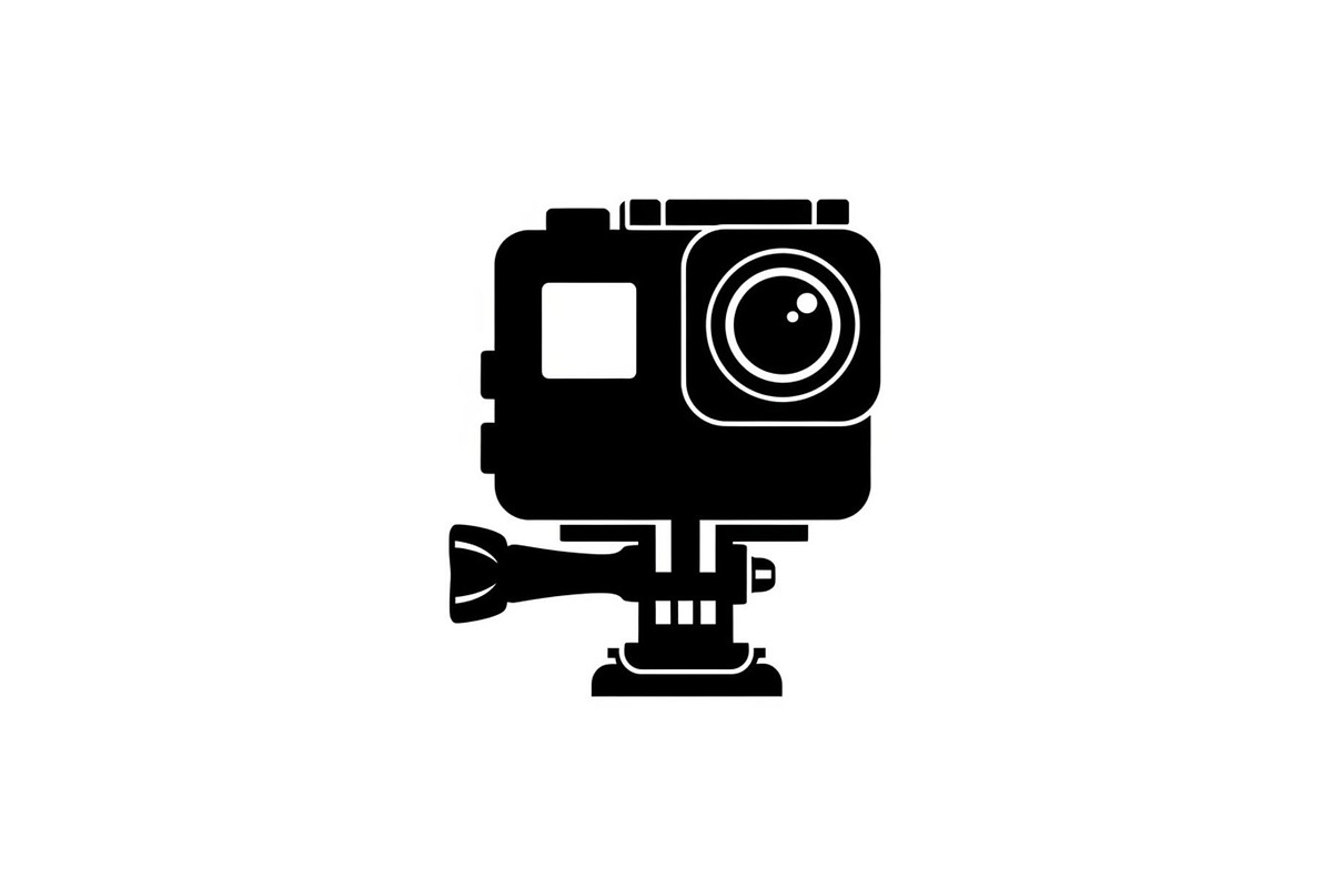 60 Action Camera Silhouette Icon, an Illustration by Artivon (Photo 6 of 61)