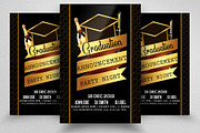 Graduation Celebration Party Flyer, a Flyer Template by Business Flyers (Thumbnail 1 of 2)