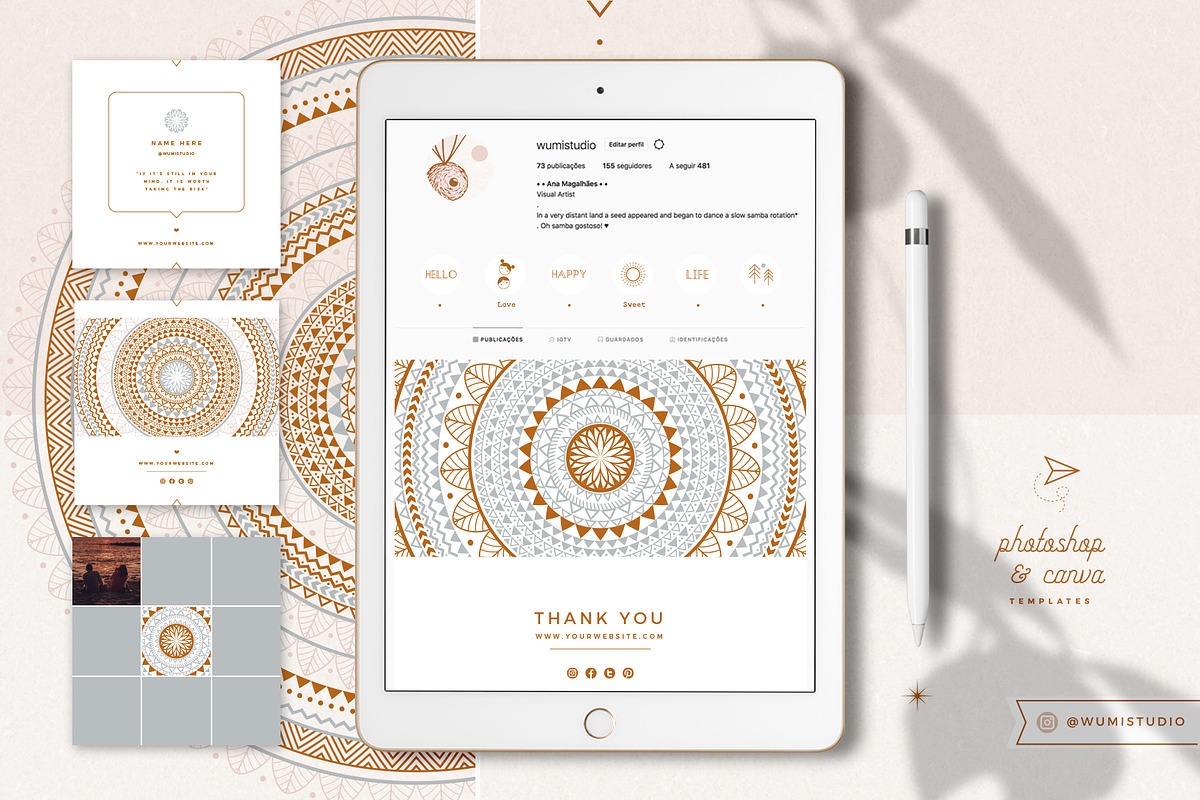 Social Media Pack |Bundle 64 Designs, a Social Media Template by Wumi Studio (Photo 9 of 10)