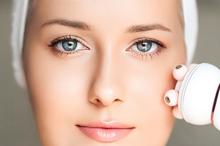 Anti-aging cosmetology and beauty treatment product, woman using, a Health & Medical Photo by Anneleven