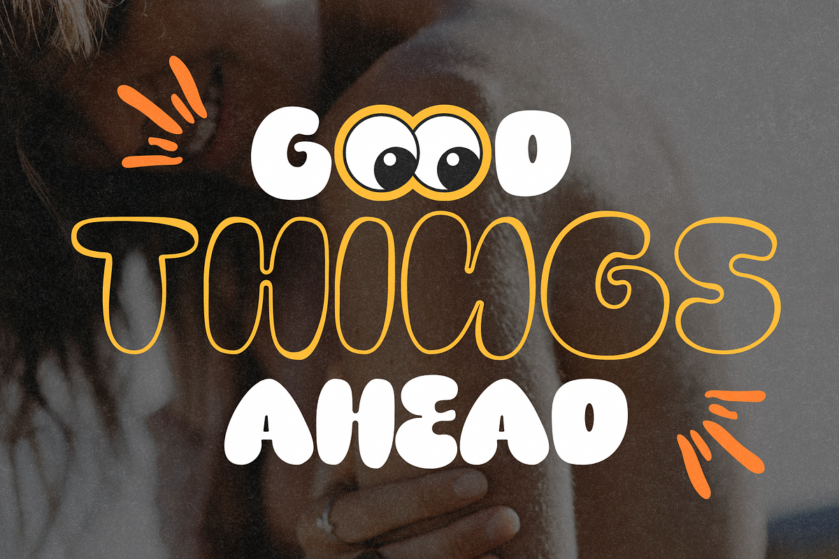 Onidel – Bold Bubble Display Font, a Sans Serif Font by MaikoHatta (Photo 8 of 9)