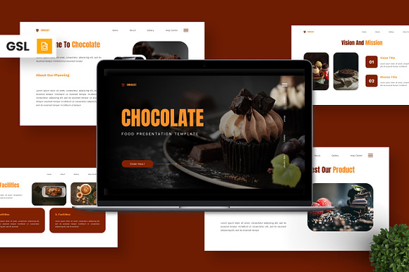 Chocolate - Food Google Slide preview 7