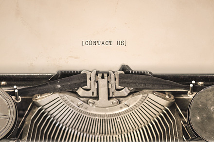  Contact Us | typed words