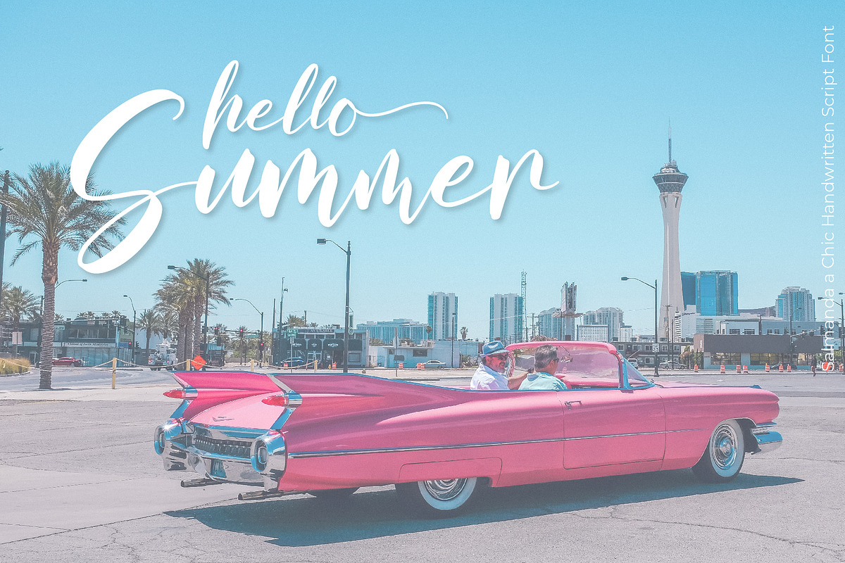 Salmanda - a handwritten script font, a Script Font by NendesKombet Studio (Photo 2 of 7)