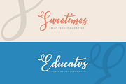 Ashburton - Decorative Script, a Script Font by The Traveling Fox (Thumbnail 3 of 5)