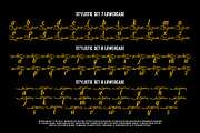 Berga Mont Typeface, a Blackletter Font by alit design (Thumbnail 13 of 17)