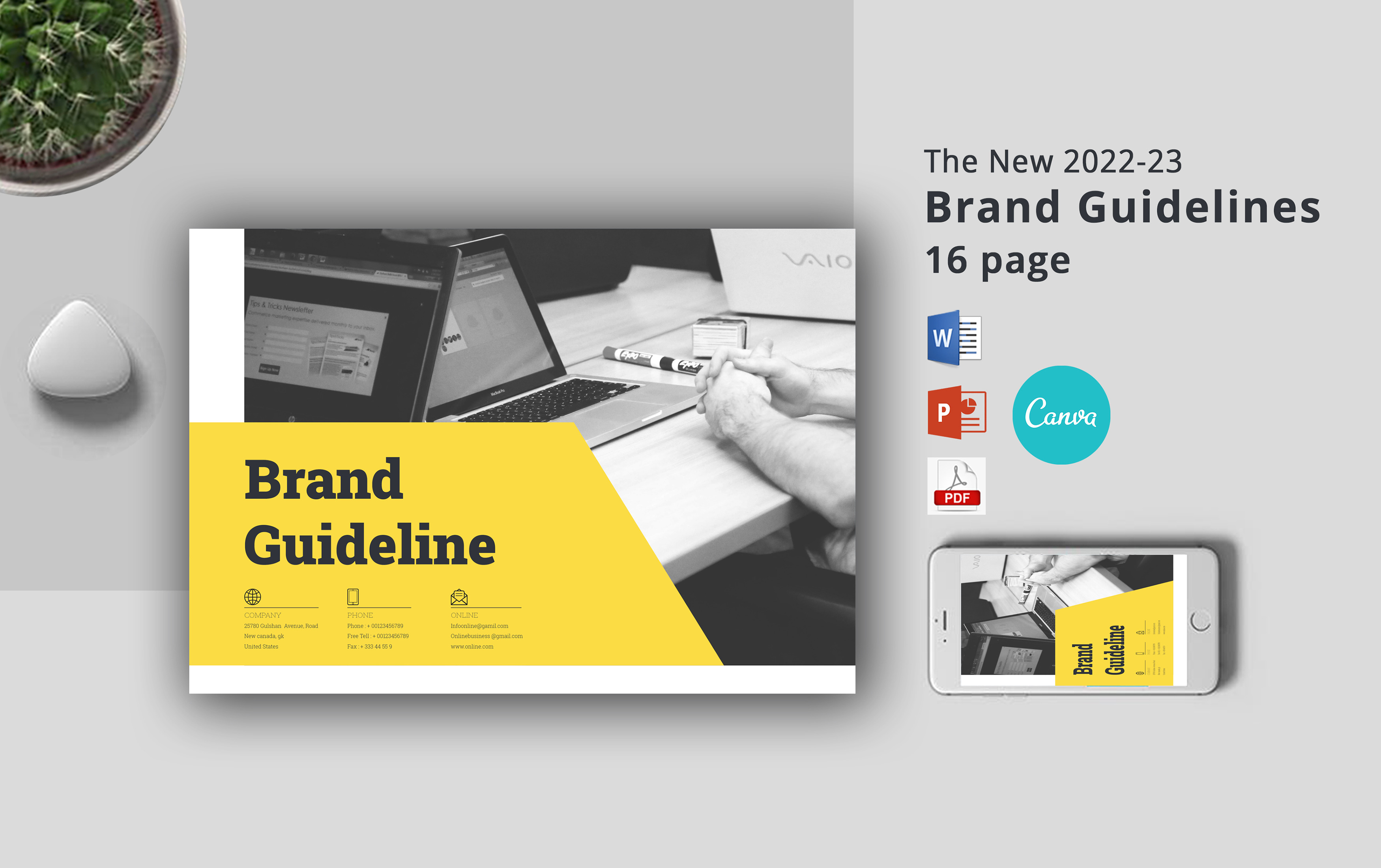 Brand Guidelines by Obayes  Creative Market