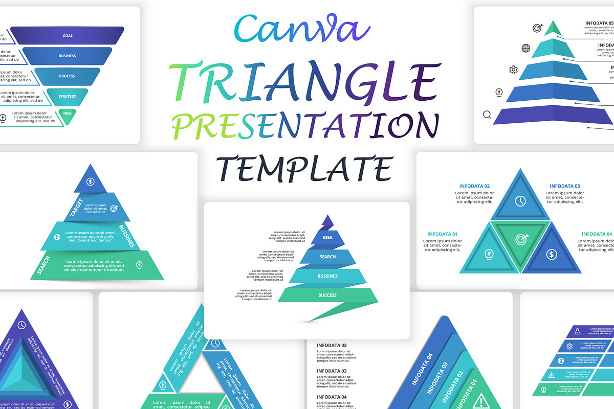 Mega Set Canva Presentation Template, a Presentation Template by Infographics project (Photo 29 of 30)