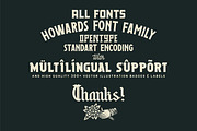 Howards Font Family + Extras, a Font by DittonSupplyCo (Thumbnail 10 of 10)