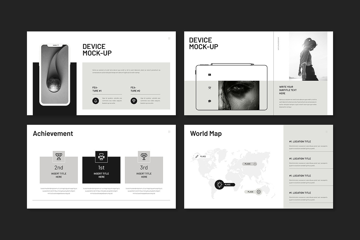 Creative Minimal Presentation, a Presentation Template by E-Type (Photo 7 of 8)