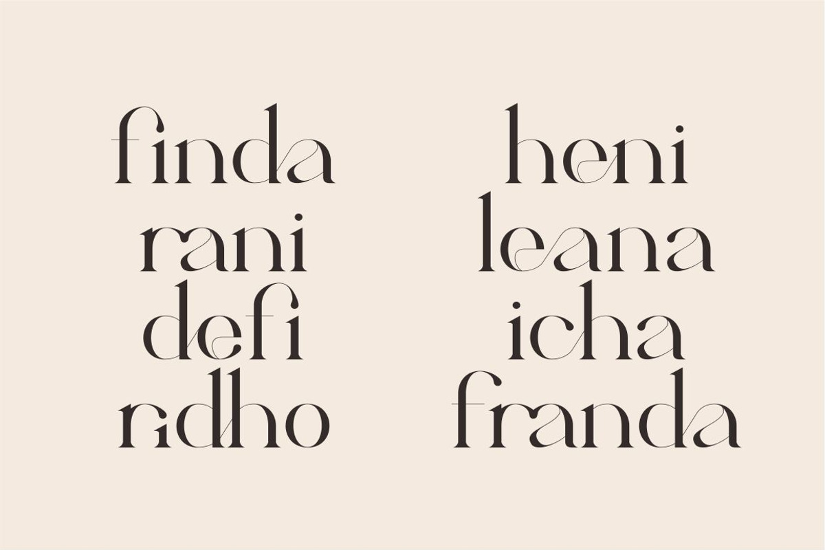 Calina serif classy font, a Serif Font by suhadidesign (Photo 10 of 18)
