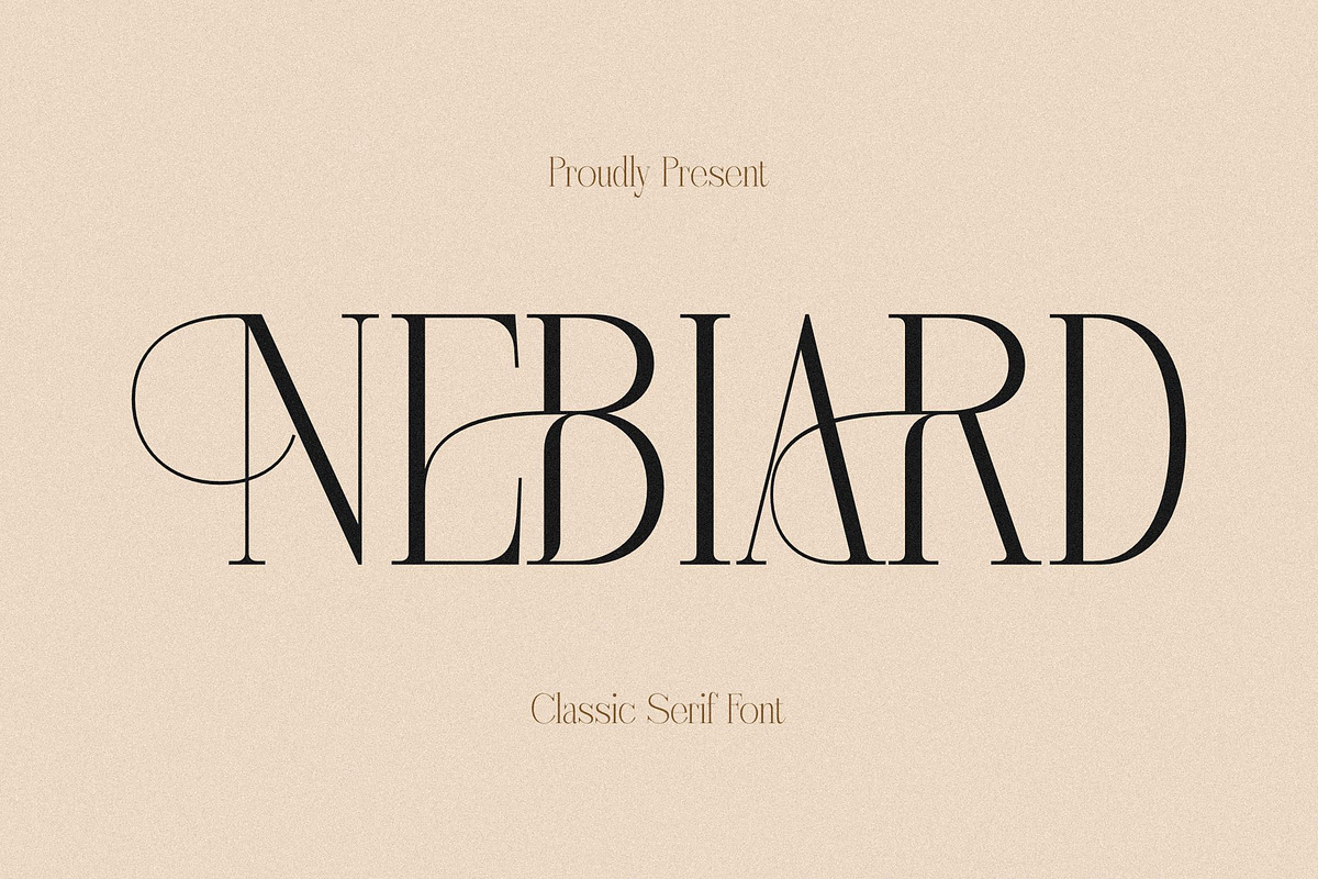 Nebiard Classic Serif Font, a Serif Font by Storytype Studio (Photo 1 of 15)