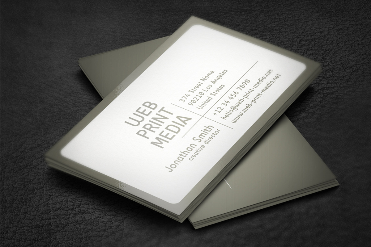 Elegant Business Card, a Business Card Template by artnook (Photo 3 of 5)