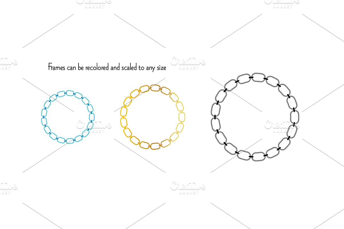 Mod Frames Clipart, a Graphic by Melissa Held Designs (Photo 8 of 8)