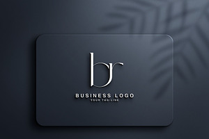 BR,RB, Abstract Logo Design