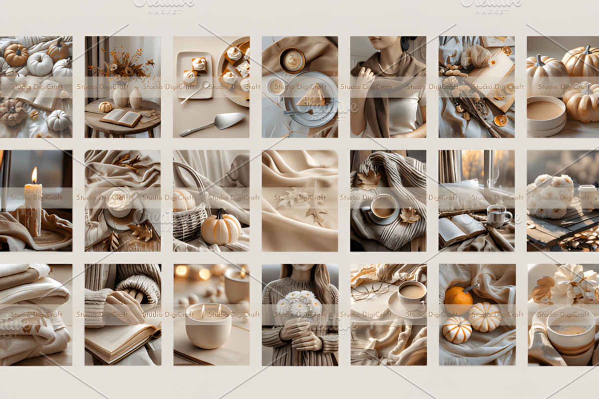 20 Aesthetic Beige Autumn Photos, a Social Media Template by Ink Gallery (Photo 5 of 5)
