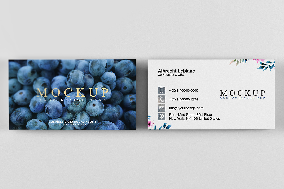 Business Card Mockup Vol 1, a Product Mockup by Honnum Graphic Art (Photo 3 of 16)