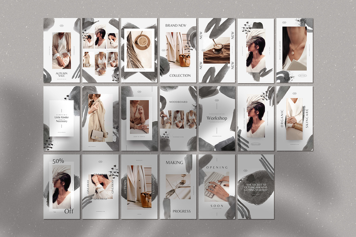 Watercolor Social Media Templates, a Social Media Template by AndrewPixel (Photo 10 of 10)