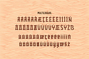 GAYANA Faux Japanese Font, a Font by twinstd (Thumbnail 8 of 10)