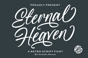 Eternal Heaven - Retro Script Font